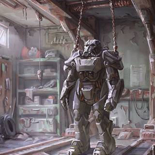 NCR Fallout phone wallpaper