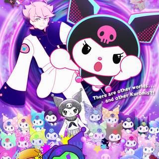 Kuromi's Pretty Journey wallpaper