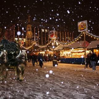 European Christmas wallpaper