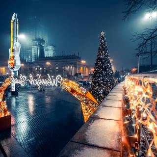 European Christmas wallpaper