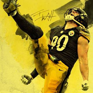 Pittsburgh Steelers T. J. Watt wallpaper