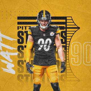 Pittsburgh Steelers T. J. Watt wallpaper