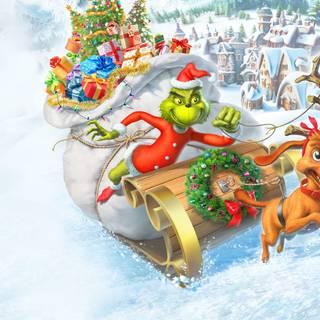 Max from Grinch wallpaper