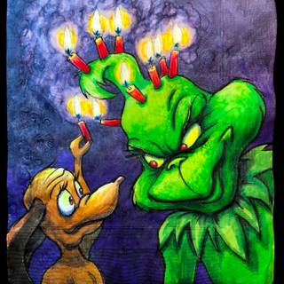 Max from Grinch wallpaper