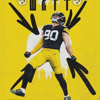 Pittsburgh Steelers T. J. Watt wallpaper