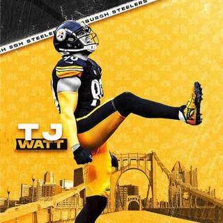 Pittsburgh Steelers T. J. Watt wallpaper
