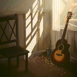 The Last Of Us guitar wallpaper