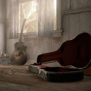 The Last Of Us guitar wallpaper