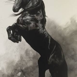 Big horse wallpaper