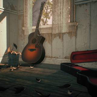 The Last Of Us guitar wallpaper