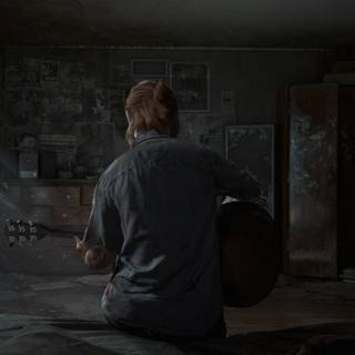The Last Of Us guitar wallpaper