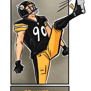 Pittsburgh Steelers T. J. Watt wallpaper