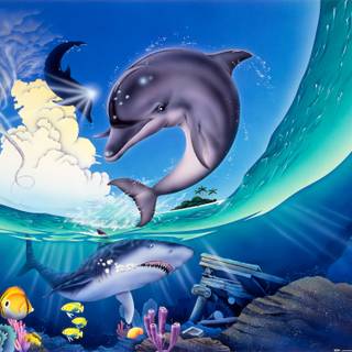 Ecco the Dolphin wallpaper