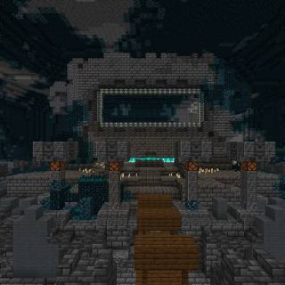 Minecraft ancient city wallpaper