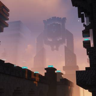 Minecraft ancient city wallpaper