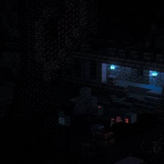 Minecraft ancient city wallpaper