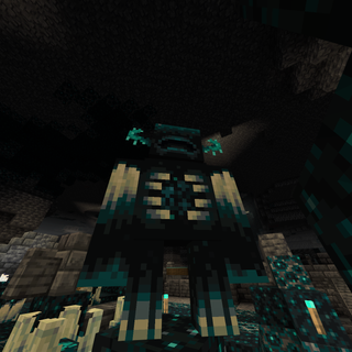 Minecraft ancient city wallpaper