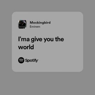 Eminem Mockingbird wallpaper