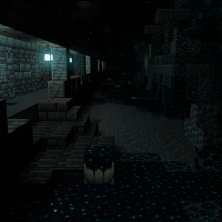 Minecraft ancient city wallpaper