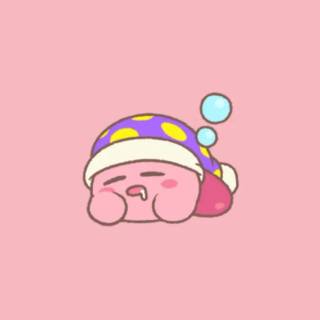 Sleeping Kirby wallpaper