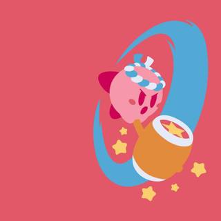 Sleeping Kirby wallpaper