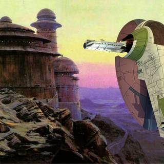 Star Wars Slave 1 wallpaper