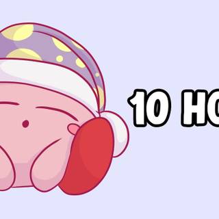 Sleeping Kirby wallpaper