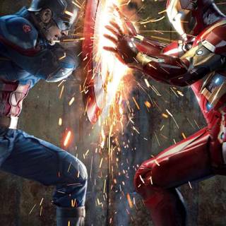 Tony Stark Civil War wallpaper