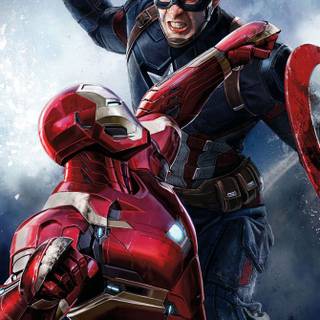 Tony Stark Civil War wallpaper