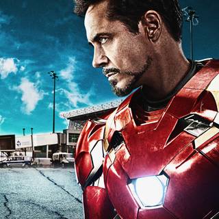 Tony Stark Civil War wallpaper