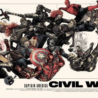 Tony Stark Civil War wallpaper