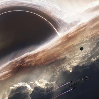 Space void wallpaper