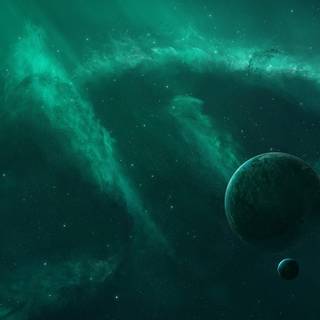 Space void wallpaper