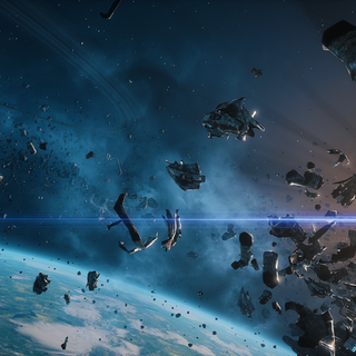 Space void wallpaper