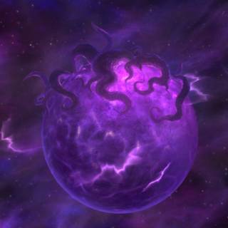 Space void wallpaper