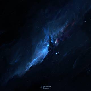 Space void wallpaper