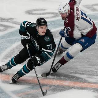 Macklin Celebrini wallpaper