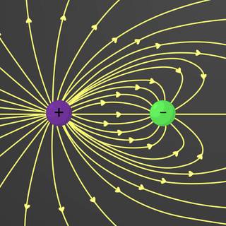 Electric field wallpaper