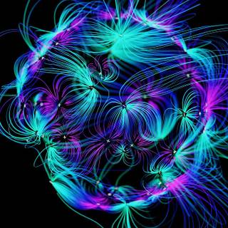 Electric field wallpaper