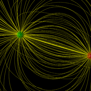 Electric field wallpaper