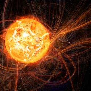 Electric field wallpaper