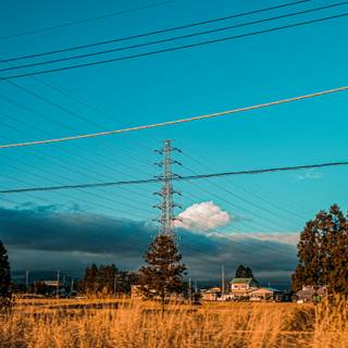 Electric field wallpaper