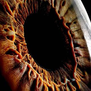 Eye iris wallpaper