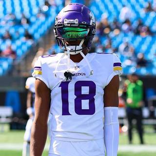 Justin Jefferson drip wallpaper