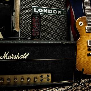 Guitar amplifier wallpaper