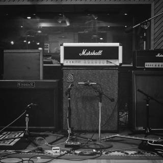 Guitar amplifier wallpaper