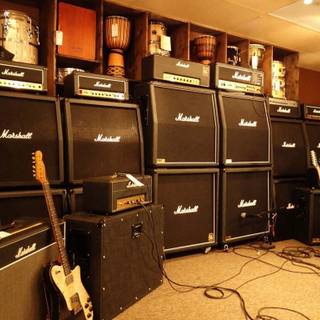 Guitar amplifier wallpaper