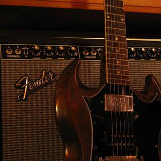 Guitar amplifier wallpaper