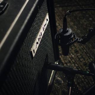 Guitar amplifier wallpaper