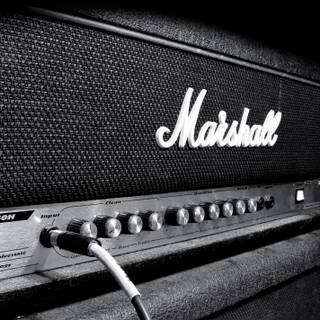 Guitar amplifier wallpaper